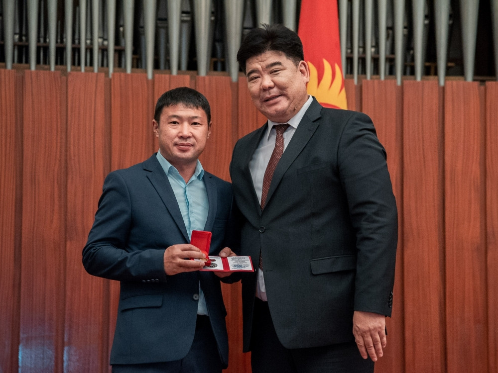 Поздравляем Акылбека Касаболотова!